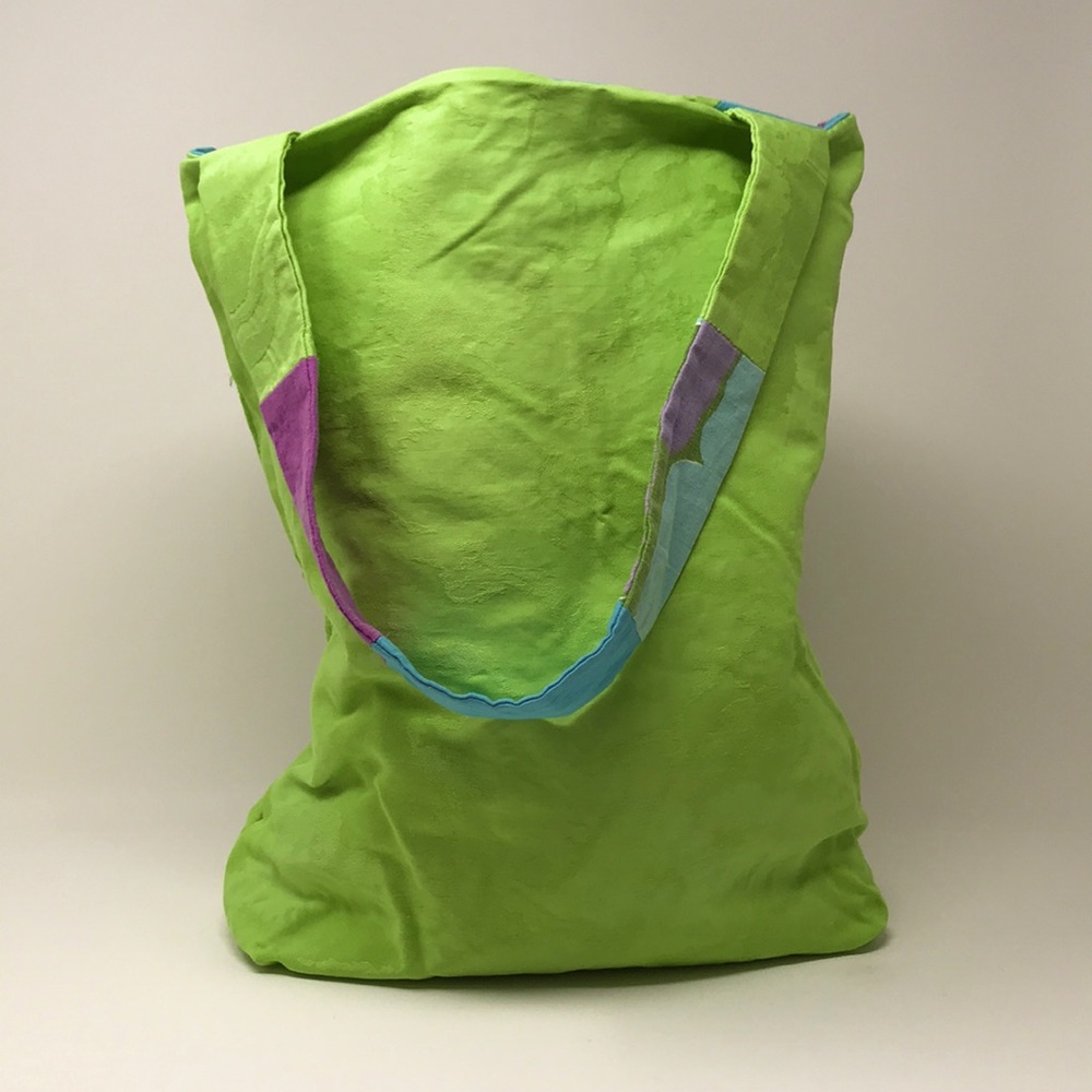 2nd Bag Reversible Green Blue/Purple/White Bag🌻